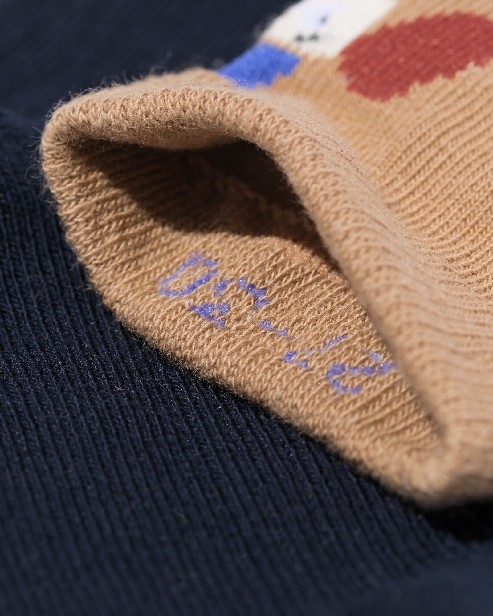 chaussettes enfants chiens - 5 paires marron clair - 4321040LIGHTBROWN - HEMA