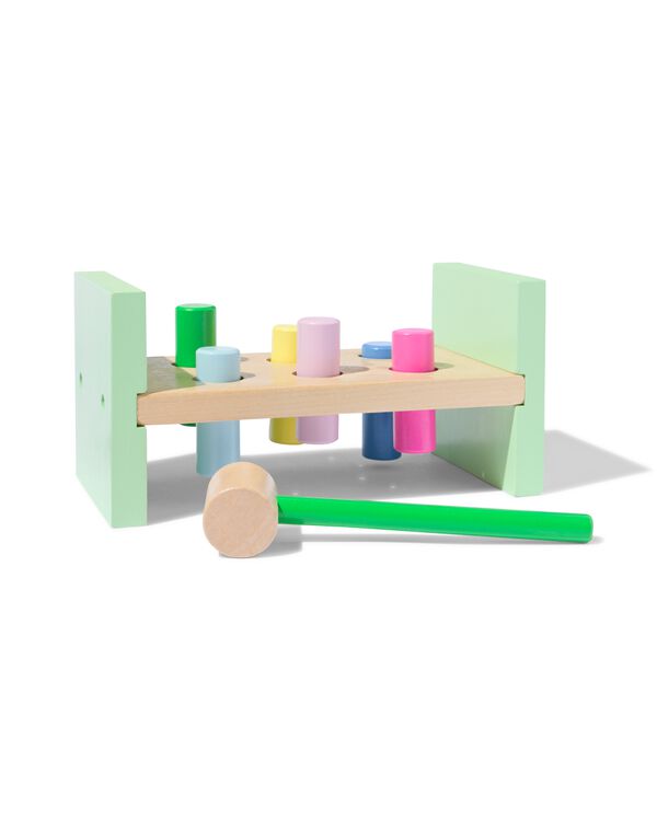 houten hamerbank 10x20x10 - 15100573 - HEMA