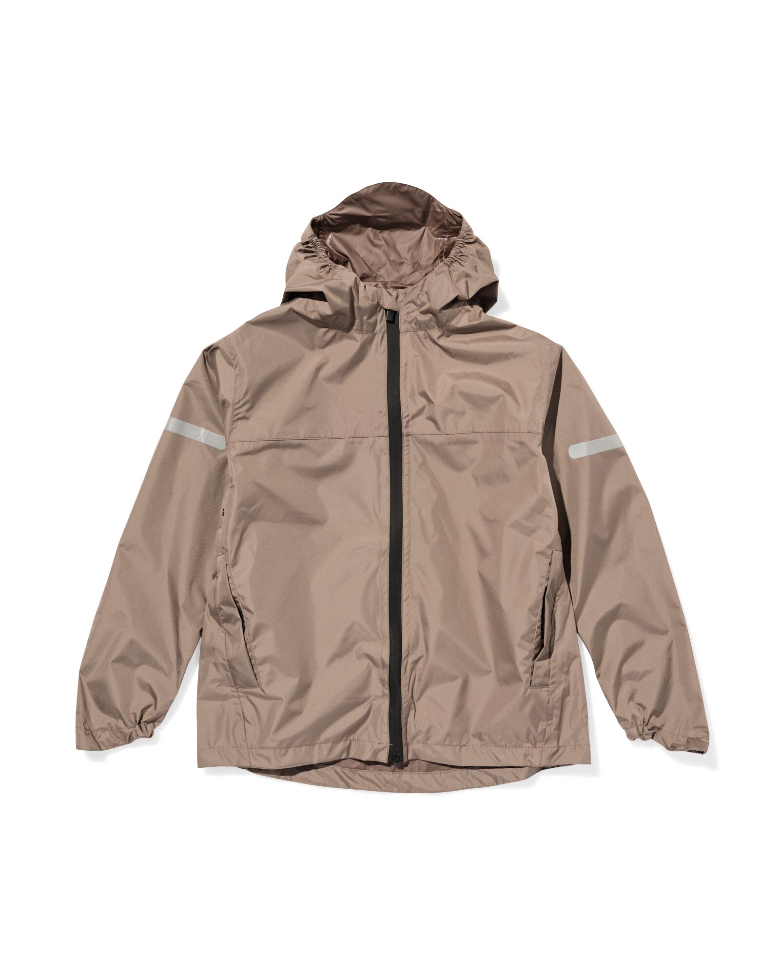 kinderregenjas lichtgewicht taupe taupe - 18450540TAUPE - HEMA