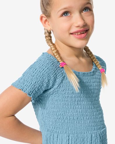 kinderjumpsuit blauw blauw - 30861900BLUE - HEMA
