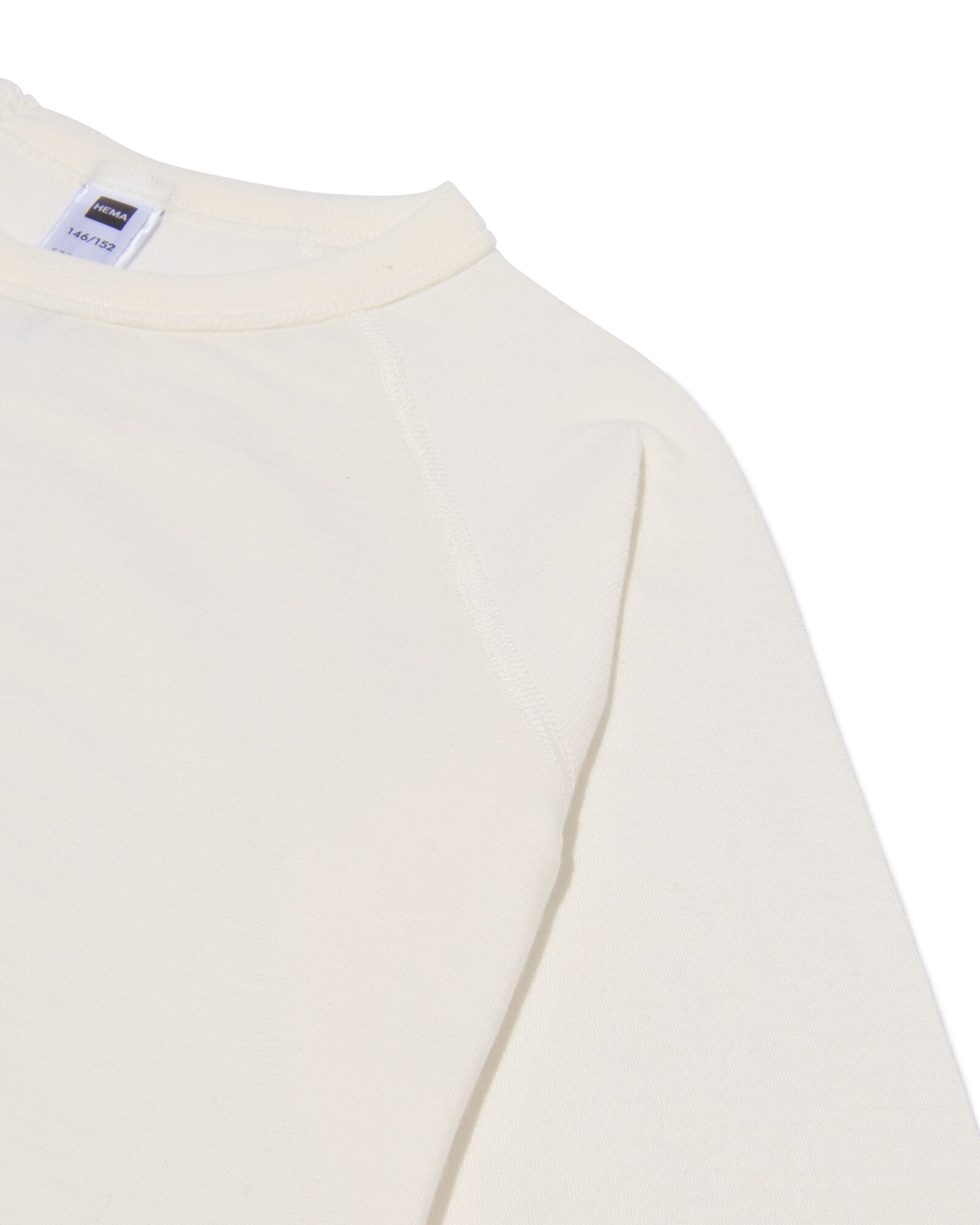 kinder thermo t-shirt wit wit - 1000001471 - HEMA
