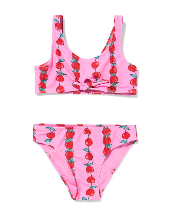 kinderbikini fruit roze roze - 22260430PINK - HEMA