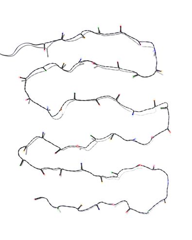 guirlande lumineuse 8,67 m avec 50 LED pour l'int&eacute;rieur et l'ext&eacute;rieur - 25550017 - HEMA