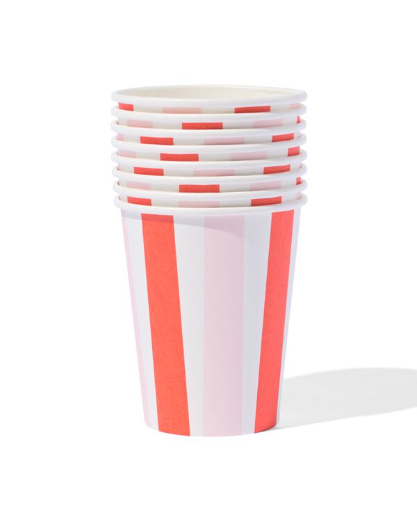 Becher Rosa 8 St&uuml;ck - 14250062 - HEMA