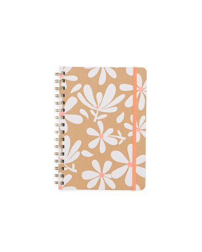 carnet de notes c&oelig;ur avec spirale - 14106003 - HEMA