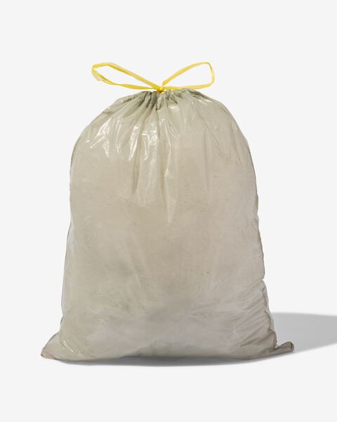 25 sacs-poubelle avec fermeture à coulisse 30L - plastique recyclé - 20510038 - HEMA