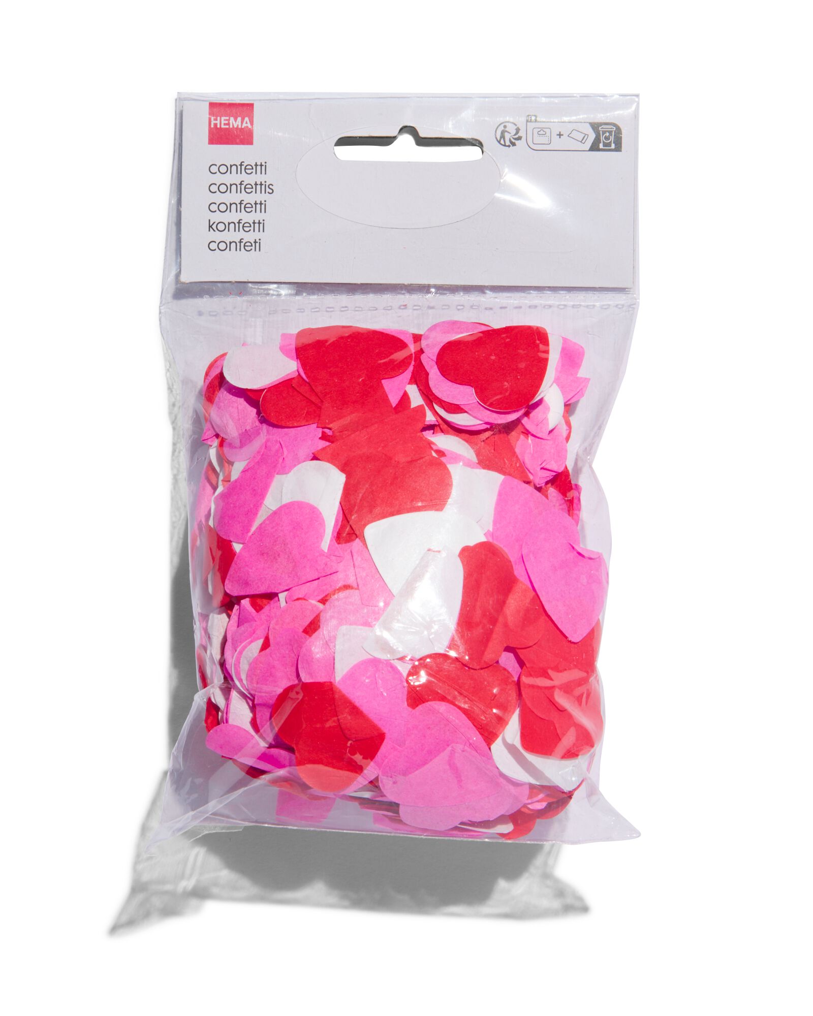 confettis c&oelig;urs - 14280135 - HEMA