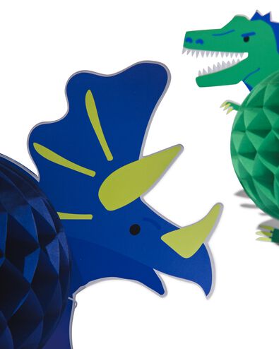 2er-Pack Papierwaben-Dinosaurier - 14200427 - HEMA