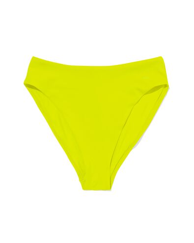 bas de bikini femme taille haute citron vert citron vert - 22351115LIME - HEMA