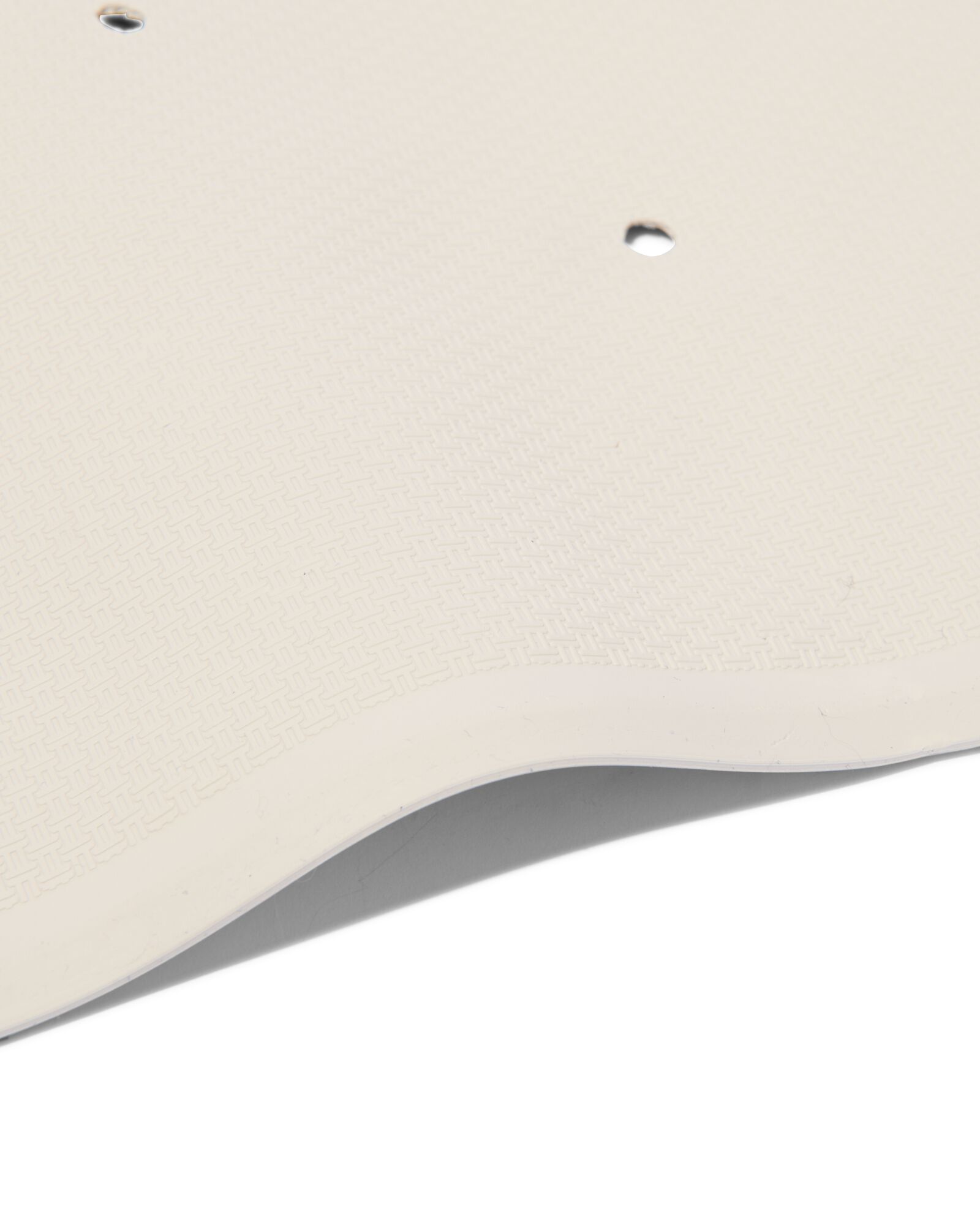 badmat 53x53 rubber anti-slip wit - 80380013 - HEMA