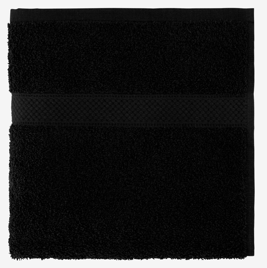 Handtuch, 60 x 100 cm, schwere Qualität, schwarz schwarz Handtuch, 60 x 110 - 5210136 - HEMA
