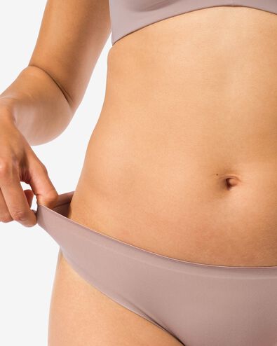 damesslip second skin micro beige - 1000027817 - HEMA
