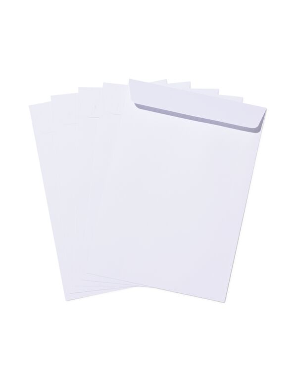enveloppes C5 extra solides blanches - 20 pi&egrave;ces - 14100146 - HEMA