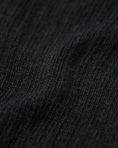 2 paires de chaussettes femme avec coton noir noir - 4270460BLACK - HEMA