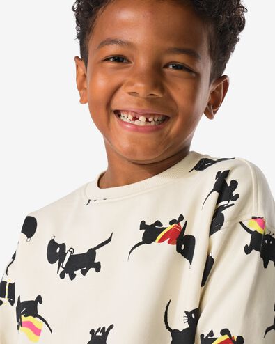 Pull enfant Takkie &eacute;cru 110/116 - 30706418 - HEMA