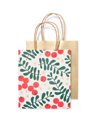 sac cadeau 7x17x15cm gui - 2 pi&egrave;ces - 25700097 - HEMA