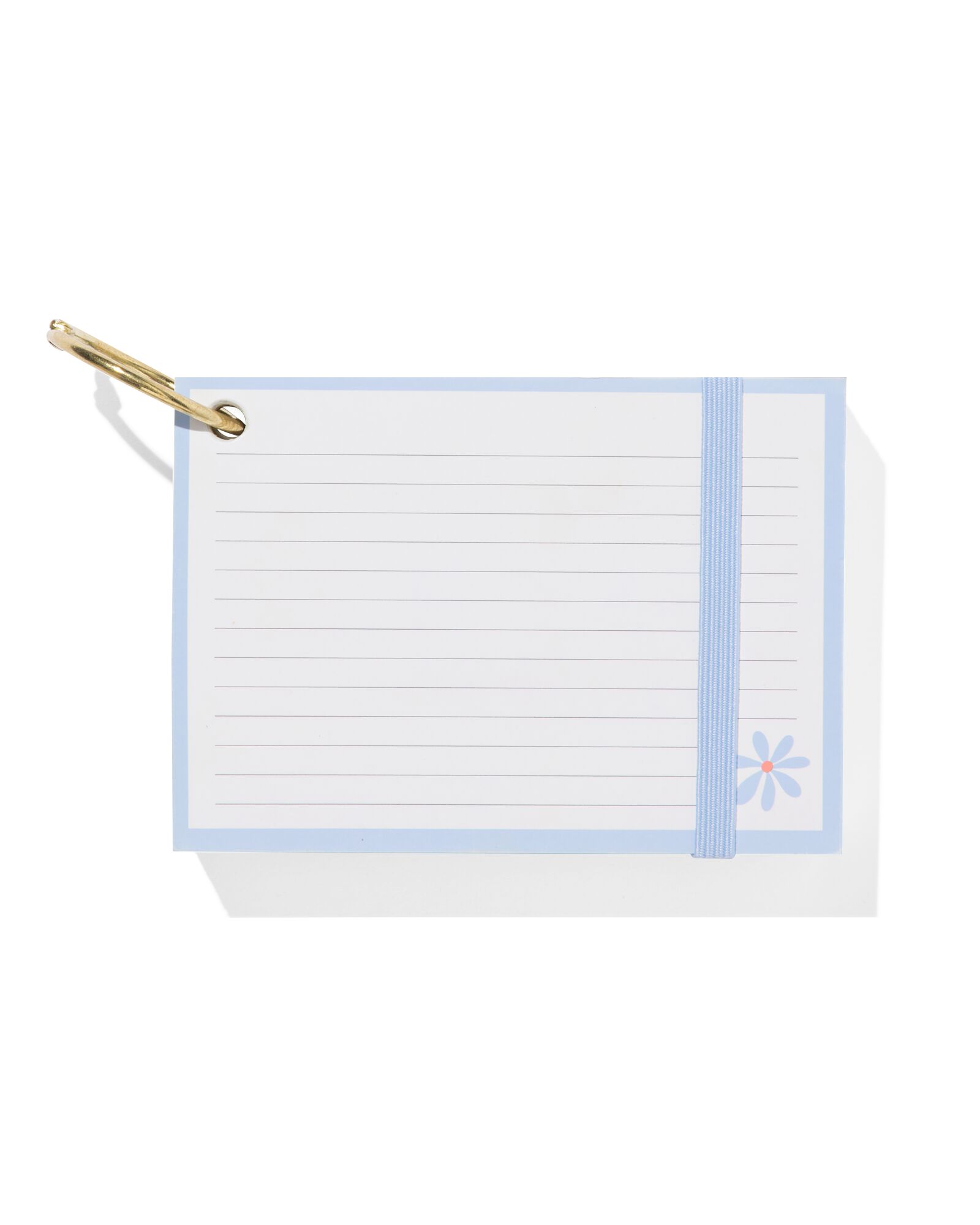 flashcards 50 stuks aan ring HEMA