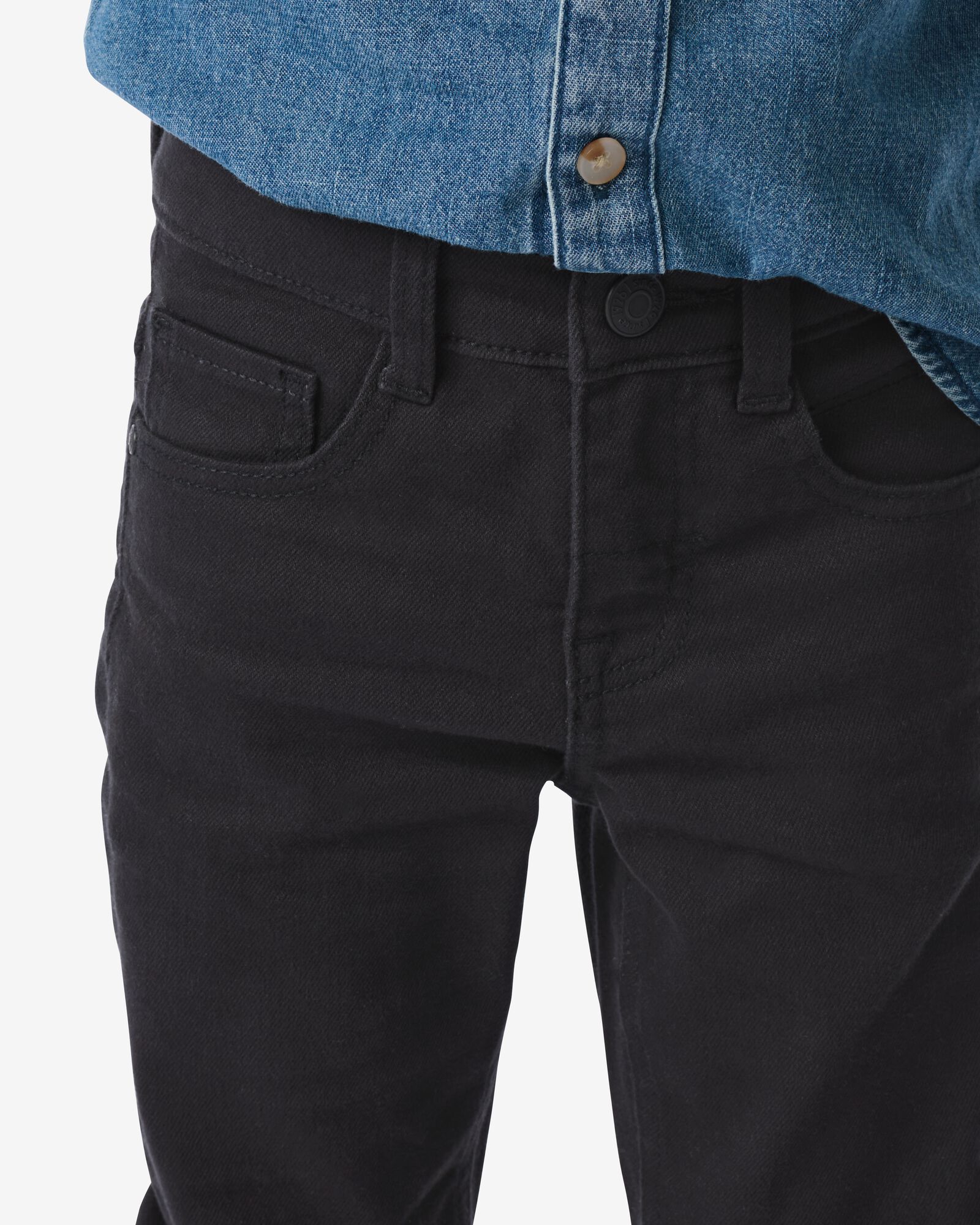 pantalon skinny enfant noir noir - 30785907BLACK - HEMA