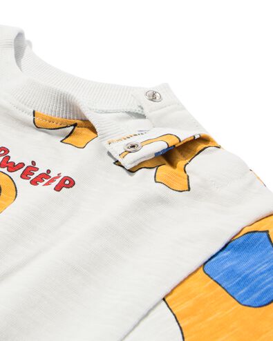 Baby-T-Shirt Elefanten hellblau - 33130170LIGHTBLUE - HEMA