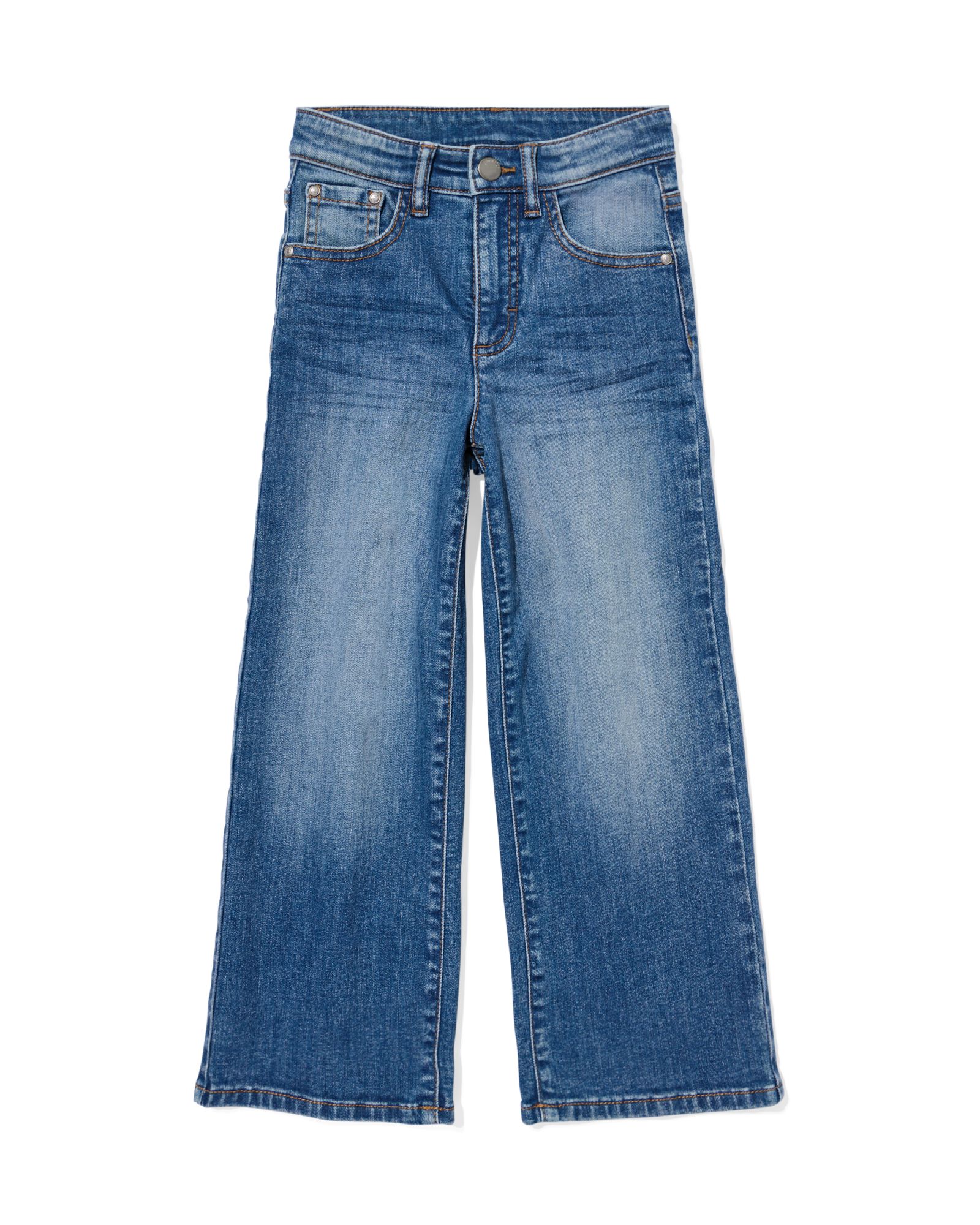 jean enfant large bleu moyen bleu moyen - 30838803MIDBLUE - HEMA