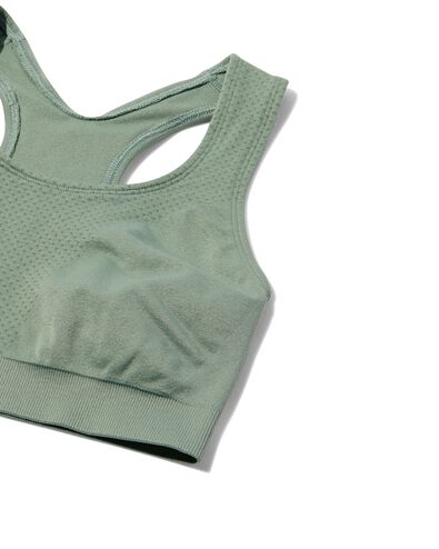 Sport-BH, nahtlos, Medium Support gr&uuml;n - 1000030854 - HEMA