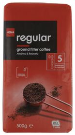 Filterkaffee Regular – 500 g - 17170001 - HEMA