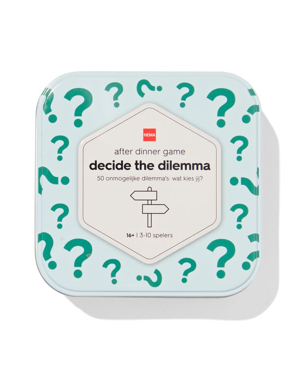 jeu de soci&eacute;t&eacute; "decide the dilemma". - 61160253 - HEMA