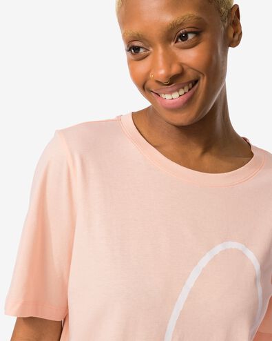 chemise de nuit femme Miffy coton pêche M - 23490065 - HEMA