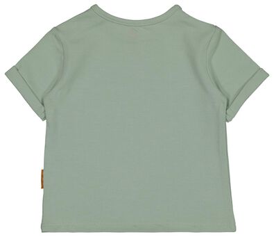 t-shirt bébé nouveau-né lion vert clair - 1000027741 - HEMA