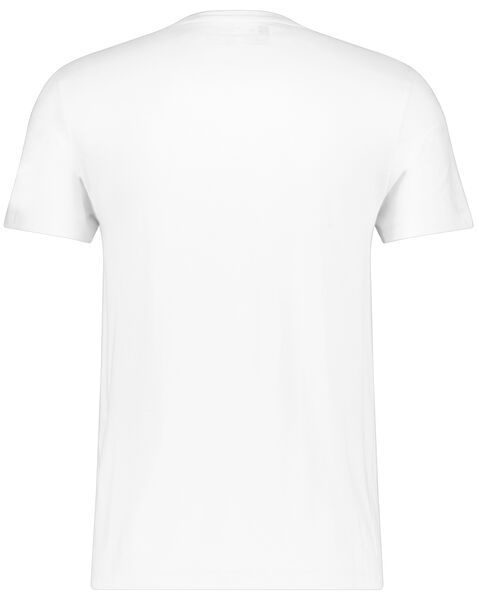 2er-Pack Herren-T-Shirts, Regular Fit, Rundhalsausschnitt weiß weiß - 1000009943 - HEMA