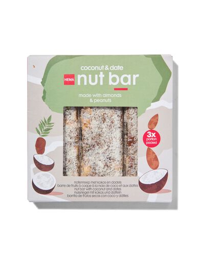 barres aux noix, noix de coco et dattes - 10850003 - HEMA