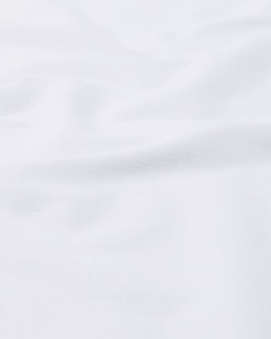 drap-housse enfant coton doux 70x150 blanc - 5180048 - HEMA