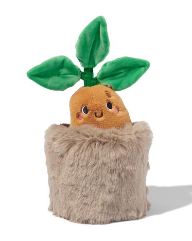 knuffel 15x15x28cm aardappel - 41822232 - HEMA