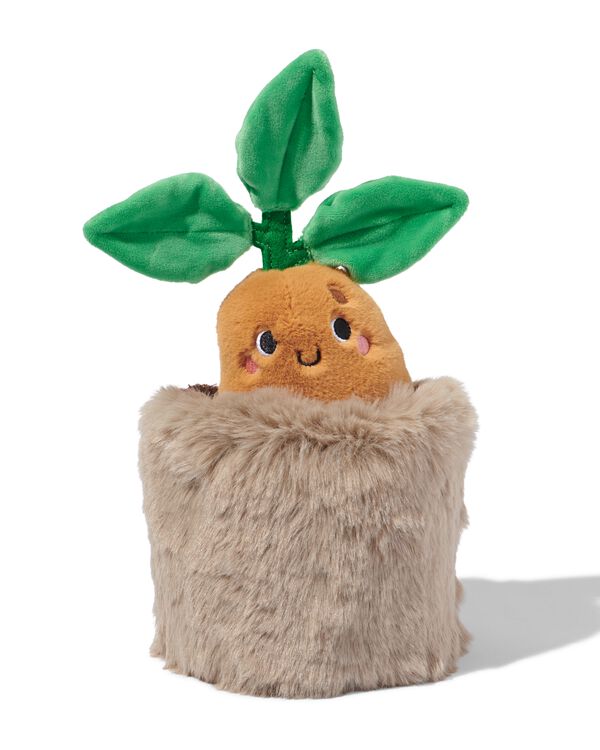 knuffel 15x15x28cm aardappel - 41822232 - HEMA