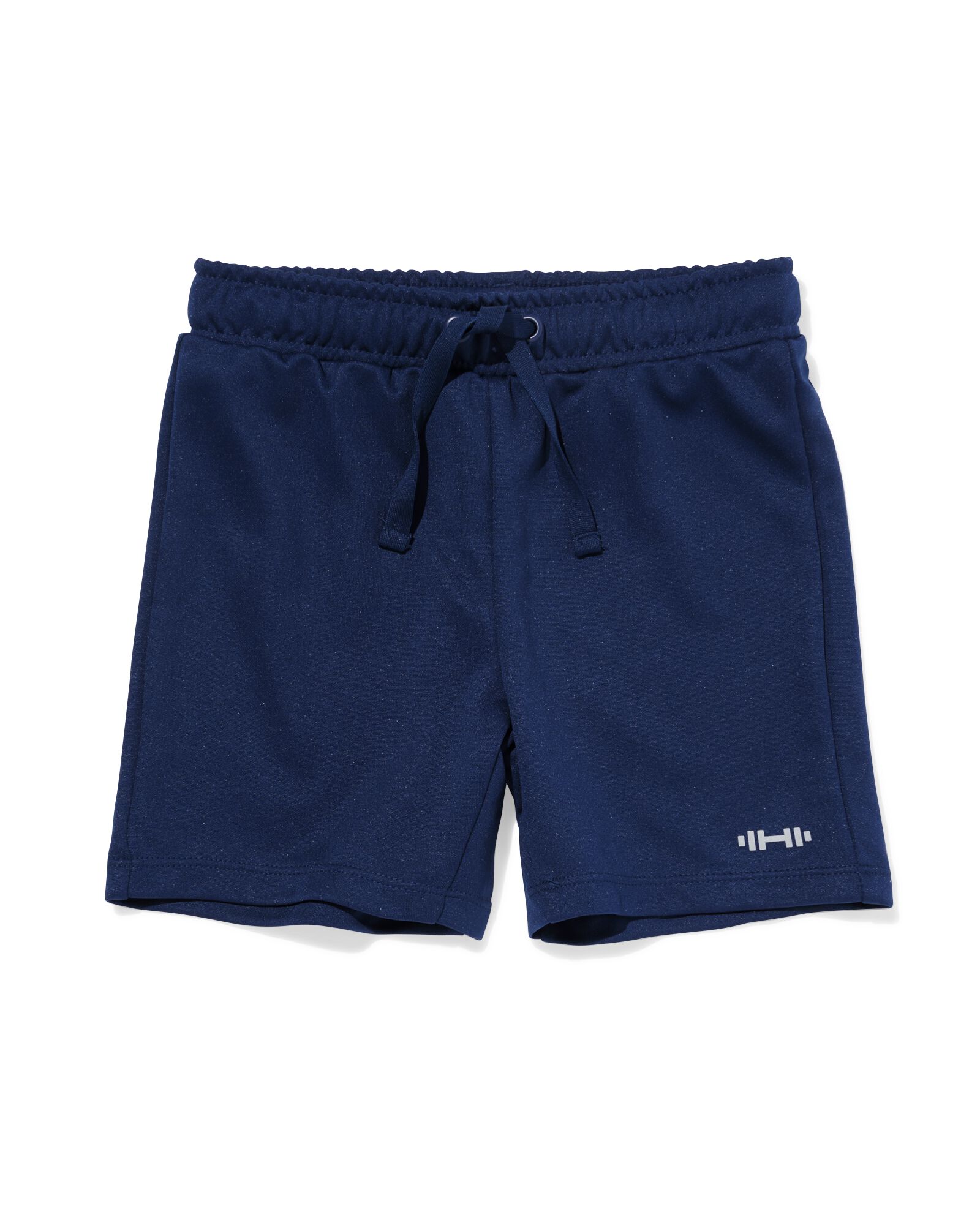 kindersportbroek kort donkerblauw donkerblauw - 30650019DARKBLUE - HEMA