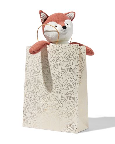 Geschenktasche, Papier, 37 x 28 x 12 cm, Bl&auml;tter - 14740073 - HEMA