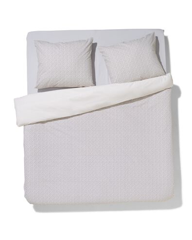 housse de couette en coton doux 140x220 petits pois - 5790155 - HEMA