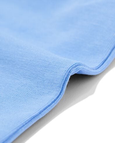 d&eacute;bardeur femme coton bretelles spaghetti bleu bleu - 19608540BLUE - HEMA