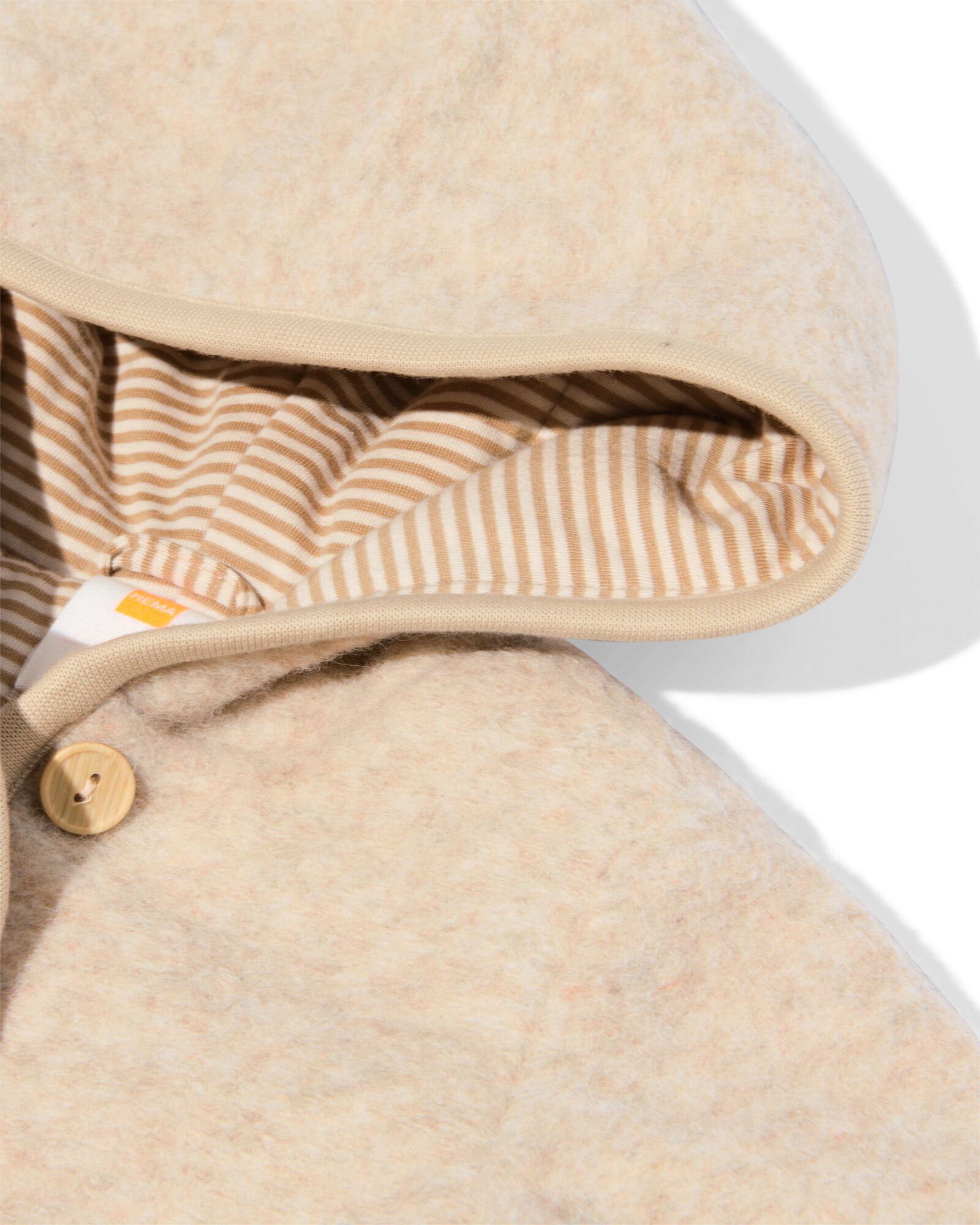 Newborn-Jacke mit Wolle sandfarben sandfarben - 33442820SAND - HEMA