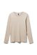 Damen-Shirt Clara, Feinripp beige M - 36231882 - HEMA