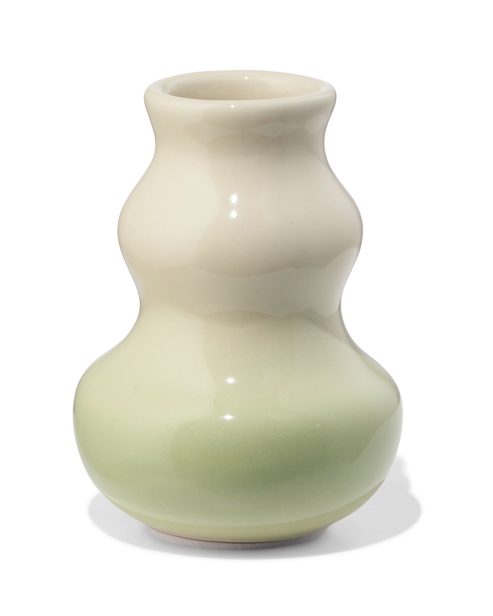 Vase ⌀ 7 x 11 cm aus Keramik organisch beige - 13326020 - HEMA
