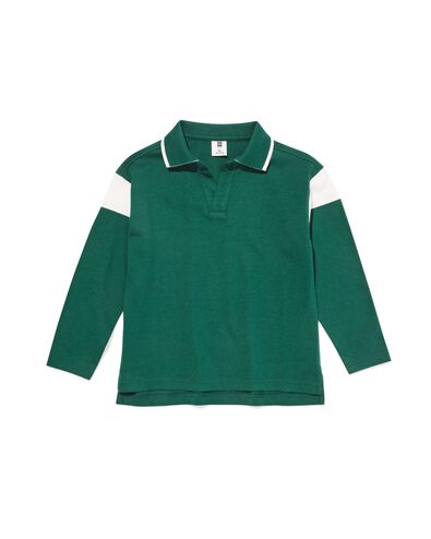 Kinder-Poloshirt gr&uuml;n - 30746216GREEN - HEMA