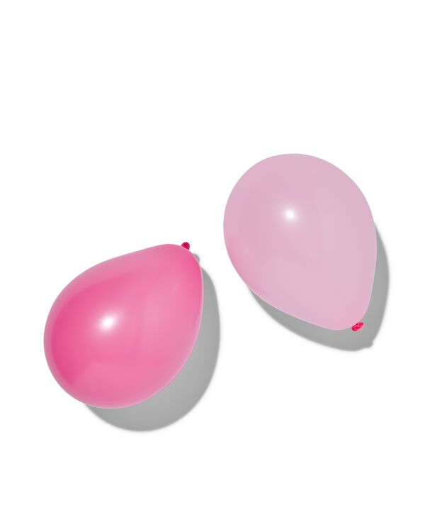 20 ballons Ø 23cm rose/rouge - 14200526 - HEMA