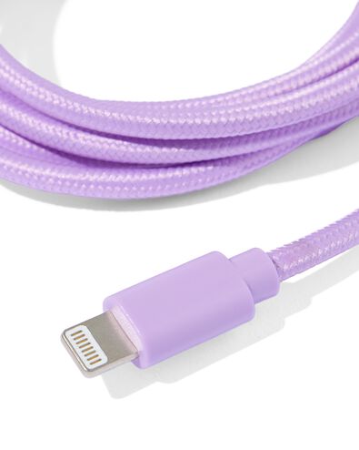 câble chargeur USB vers 8 broches 1,5m - 39680047 - HEMA