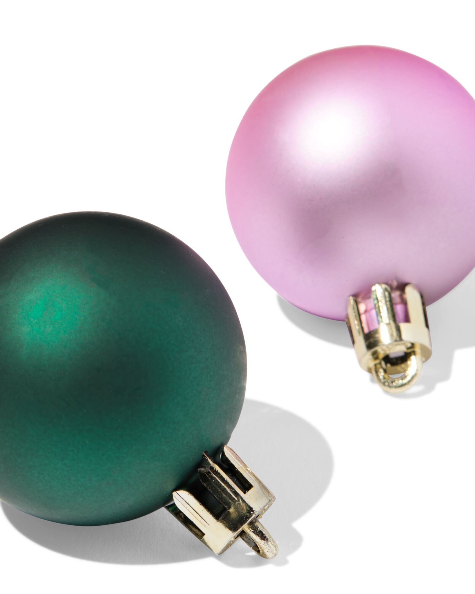 kerstballen 4.1cm plastic multi - 9 stuks - 25100198 - HEMA