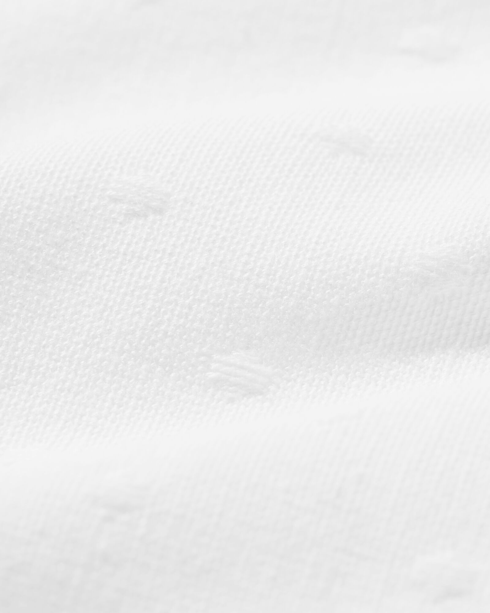 nappe 145x320 cm jacquard &agrave; pois blanc cass&eacute;  - 5300144 - HEMA