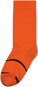chaussettes avec coton you make me smile orange orange - 1000029360 - HEMA