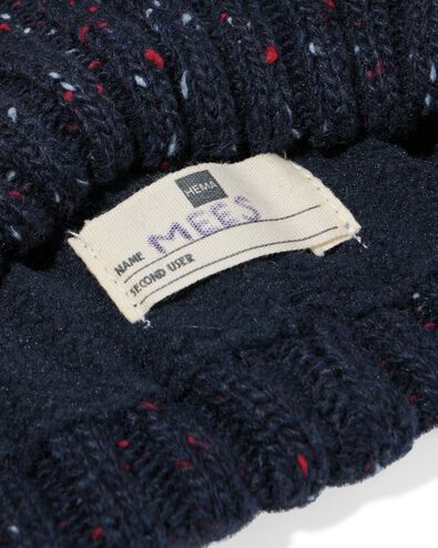bonnet enfant bleu fonc&eacute; bleu fonc&eacute; bleu fonc&eacute; - 16700305DARKBLUE - HEMA