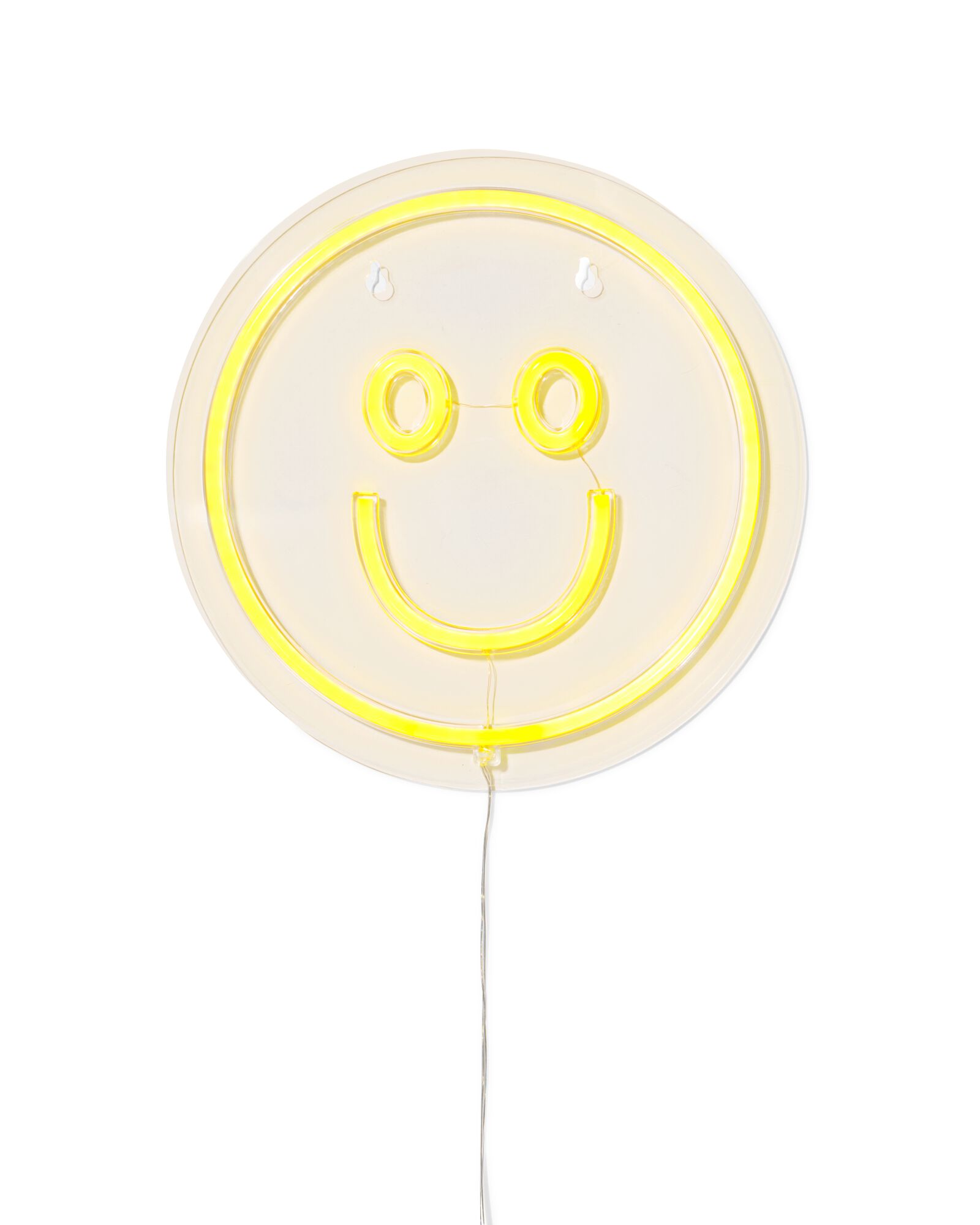 Neonlampe, &Oslash;30 cm, Gesicht - 38400053 - HEMA