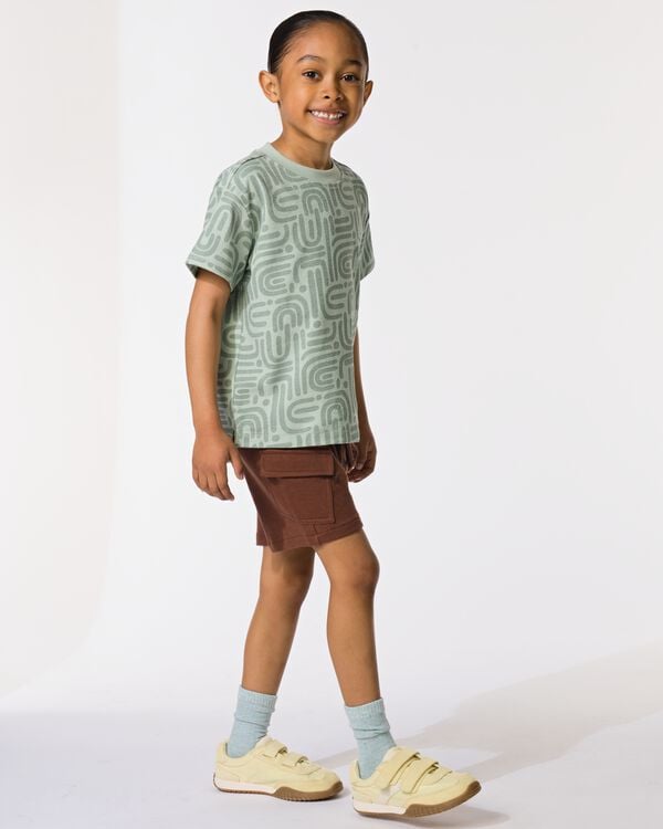 short enfant coupe droite cargo marron marron - 30715408BROWN - HEMA